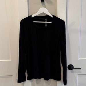 Lou & Grey Black Long Sleeve Tee